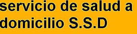 Salud a Domicilio